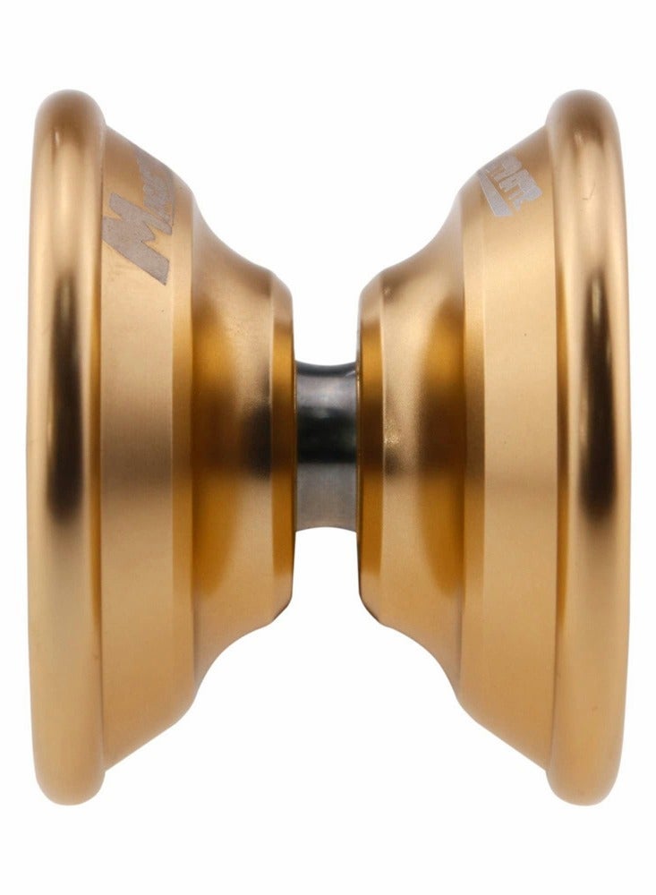 Magic yoyo N6 Magistrate Professional Alloy Unresponsive Yoyo Golden + Yoyo Bag + 5 Strings+ Glove Gift - Image 5