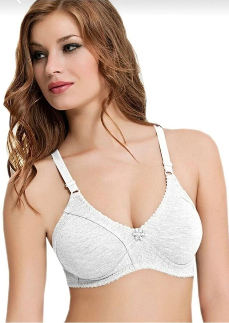 ان بي بي 351-I Women's Combed Cotton Seamless Bra 100% Cotton