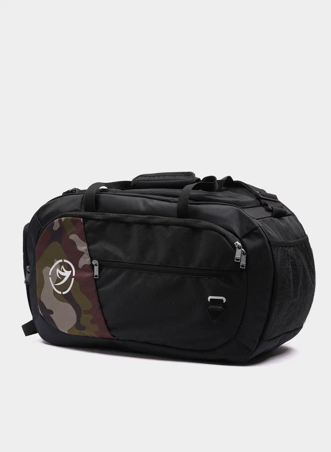 TYKA Trier Duffle Bag with Shoe Compartment | Heavy-Duty Travel & Gym Bag with Multiple Zippered Pockets & Ventilated Section | Sports, Training & Weekend Travel (24” Large) - Image 4