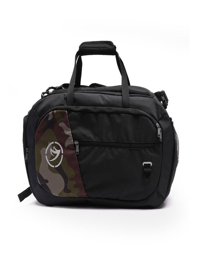 TYKA Trier Duffle Bag with Shoe Compartment | Heavy-Duty Travel & Gym Bag with Multiple Zippered Pockets & Ventilated Section | Sports, Training & Weekend Travel (24” Large) - Image 1