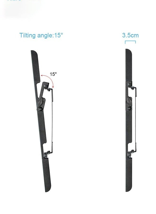 Fixed TV Wall Mount Bracket Tilt Ultra Slim TV Mount for 32-85" LED LCD OLED Plasma TVs with Super Strong 60kg Weight Capacity VESA up to 800 x 400 - Image 5