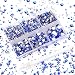 AD Beads 4300 Pieces Flat Back Nail Art Rhinestones Round Beads 6 Sizes 265mm with Storage Organizer BoxRhinestones Picking Pen for Nail Art Phone Decorations Crafts DIY Royal Blue - Image 2