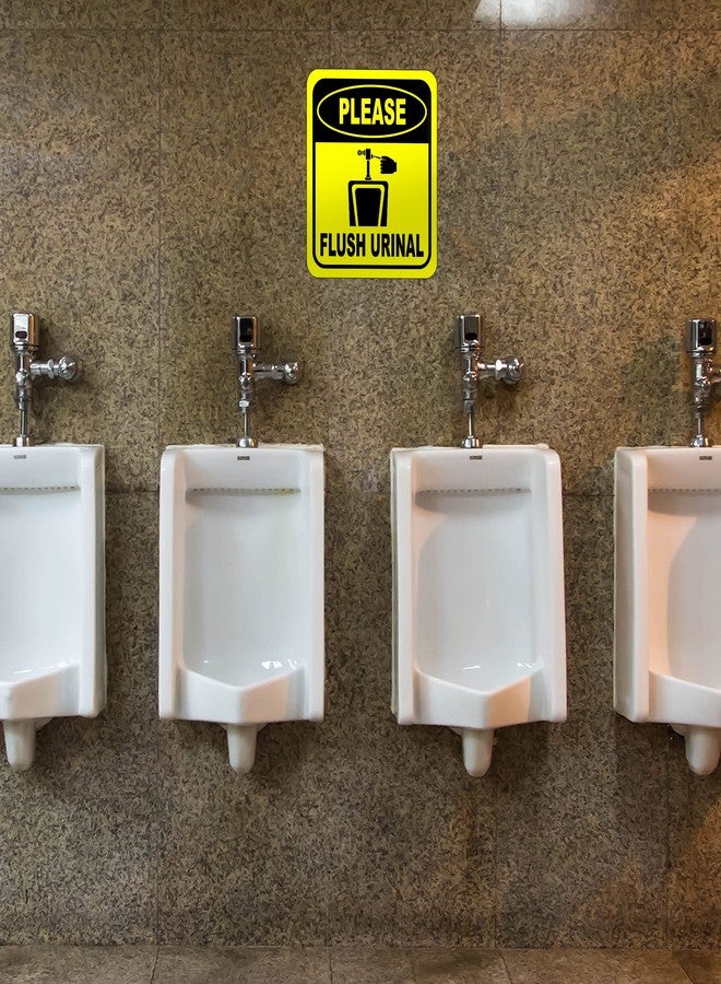 Work House Signs Please Flush Urinal Funny Toilet Bathroom Aluminum Composite Sign - Office Decor - Bathroom Decor - Funny Bathroom Signs - Door Restroom Decor - Restroom Sign - Bathroom Signs Decor Funny - 8.5" X 10" - Image 5