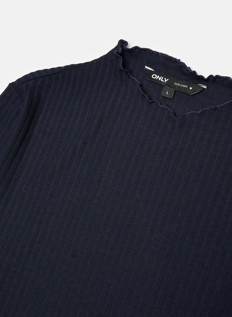 ONLY Womens Emma Longsleeve High Neck Top - Image 3