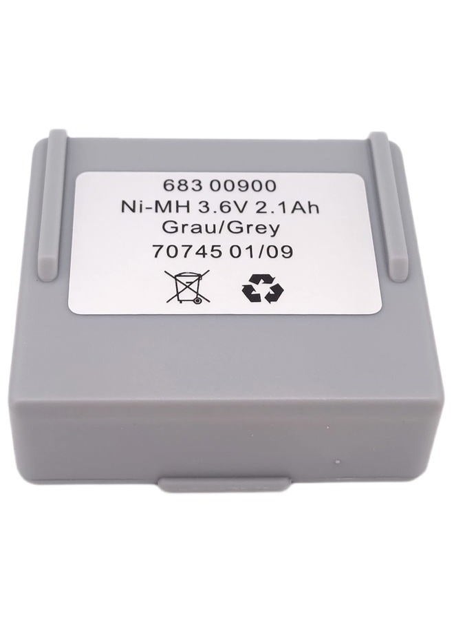 DCYNXC 3.6V Ni-MH 2100mAh 2.1Ah Battery 68300900 for HETRONIC 683 00900 Remote Control Battery New, Grau/Grey Battery - Image 1