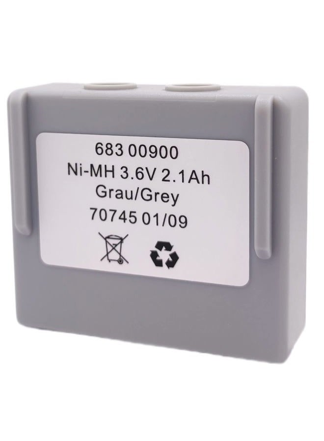 DCYNXC 3.6V Ni-MH 2100mAh 2.1Ah Battery 68300900 for HETRONIC 683 00900 Remote Control Battery New, Grau/Grey Battery - Image 5