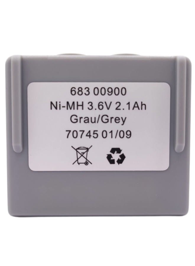 DCYNXC 3.6V Ni-MH 2100mAh 2.1Ah Battery 68300900 for HETRONIC 683 00900 Remote Control Battery New, Grau/Grey Battery - Image 3