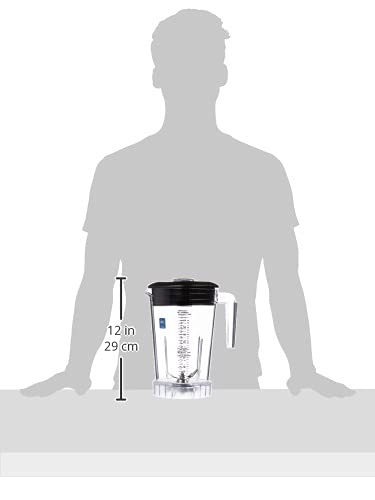 Waring حاوية وارين التجارية رابتور من الكوبوليمر، سعة 64 أونصة، شفافة - Image 2