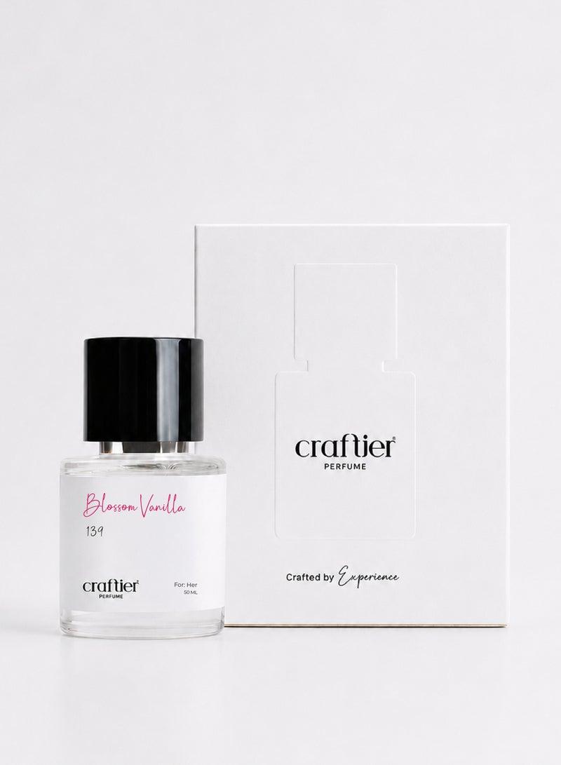 Craftier Perfume BLOSSOM VANILLA - Inspired of-ADDICT EDP, Eau De Parfum for Women - 50ml, Long Lasting Floral Fragrance Upto 48 Hrs, Travel Size Women's Perfume - Image 2