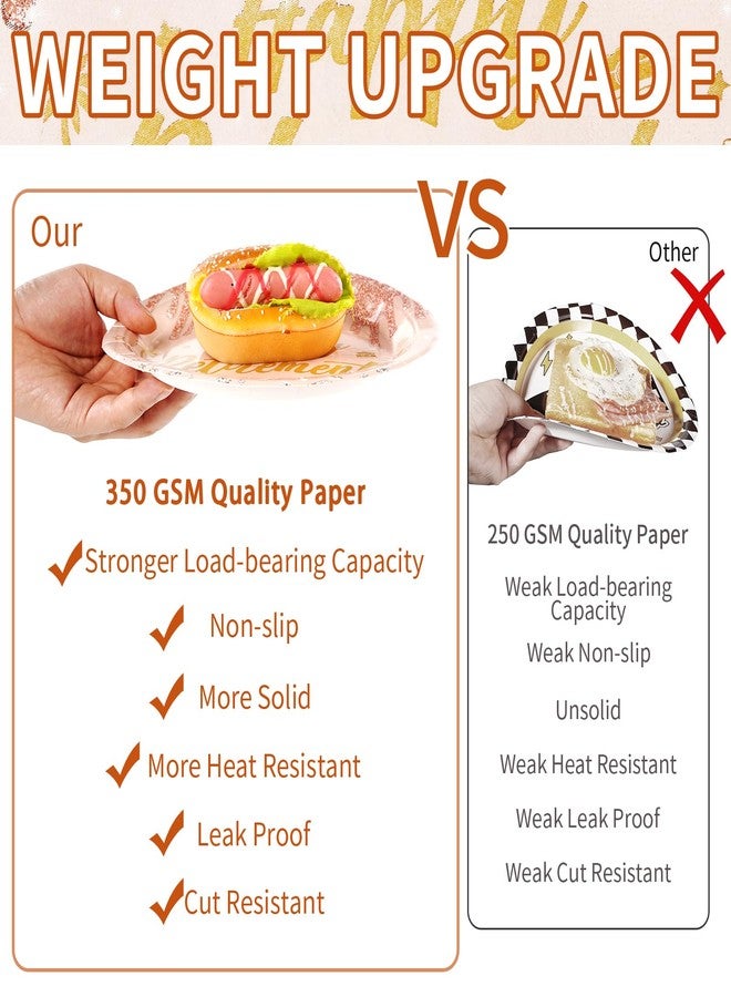 Grencian 200 Pcs Rose Gold Retirement Party Decorations Pink Happy Retirement Paper Plates and Napkins Pink Rose Gold Plate Disposable Diamond Tableware Set for Women Going Away Party Supplies Serves 50 - Image 3