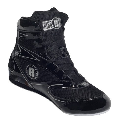 Ringside Diablo Wrestling Boxing Shoes, 12, Black - Image 1