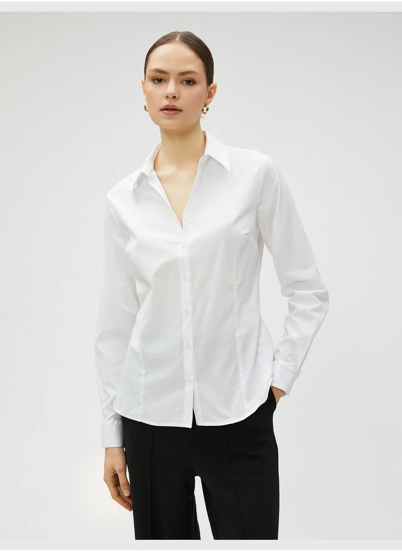 كوتون Basic Shirt Long Sleeve