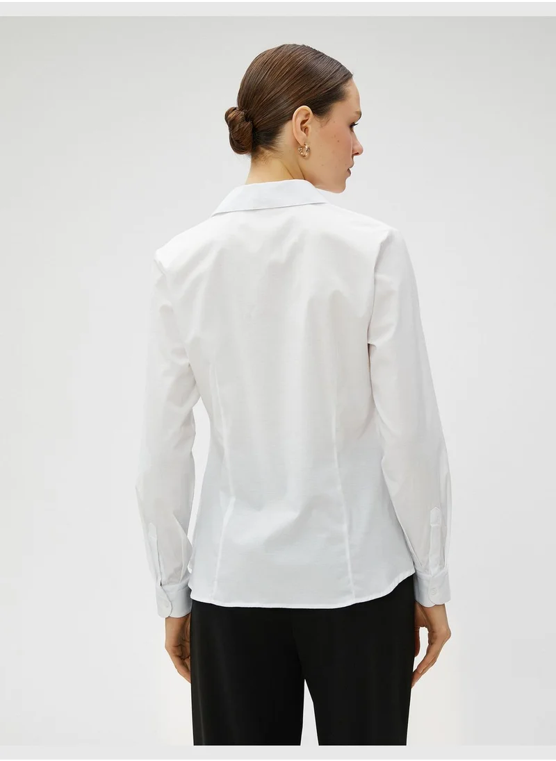 كوتون Basic Shirt Long Sleeve