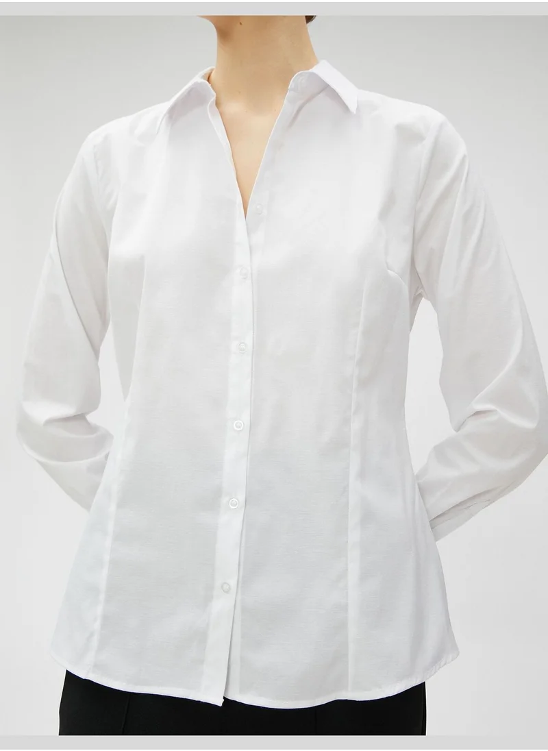 كوتون Basic Shirt Long Sleeve