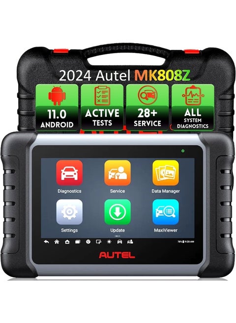 Autel Scanner MaxiCOM MK808Z - Android 11 & Bi-Directional Control Scan Tool