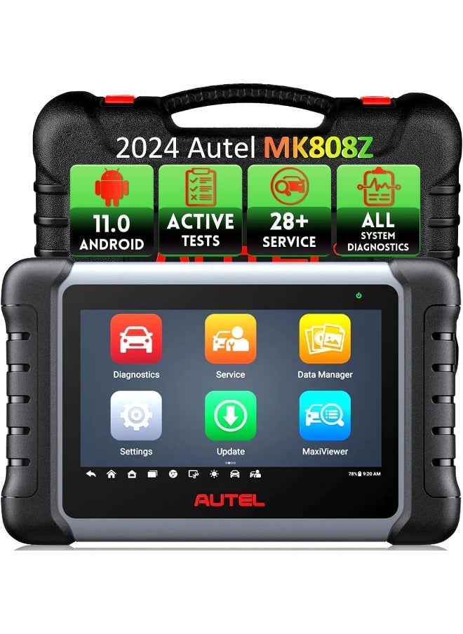 Autel Scanner MaxiCOM MK808Z - Android 11 & Bi-Directional Control Scan Tool