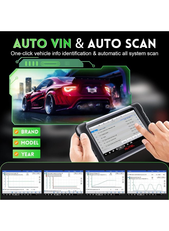 Autel Scanner MaxiCOM MK808Z - Android 11 & Bi-Directional Control Scan Tool