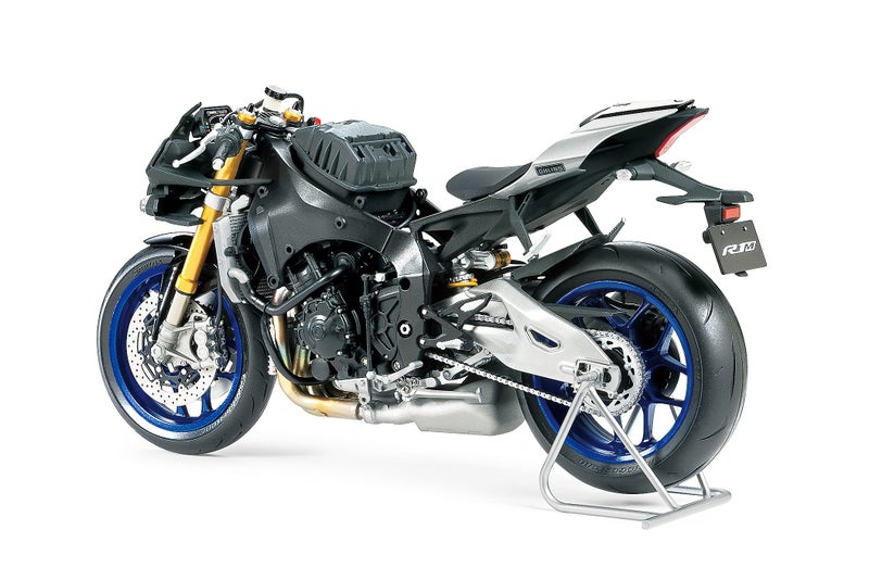 Tamiya طقم نموذج بلاستيكي لدراجة نارية ياماها YZF-R1M 1/12 من تاميا 14133 - Image 1