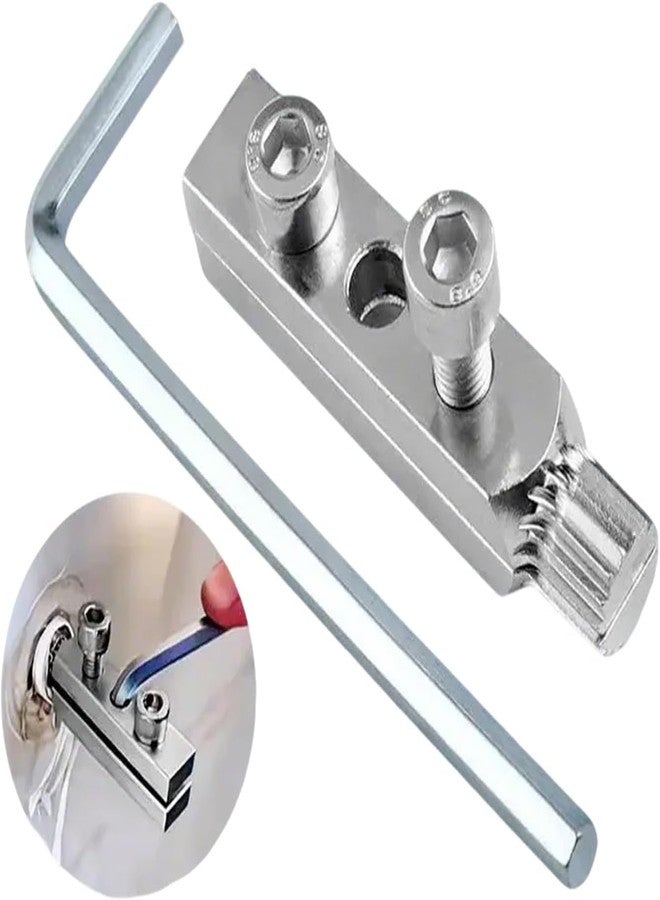 Calyrex Stripped Screw Extractor Set, Broken Pipe Extractor Tool Broken Faucet Removal Tool for Damaged Faucet Water Pipe Remover - Image 1