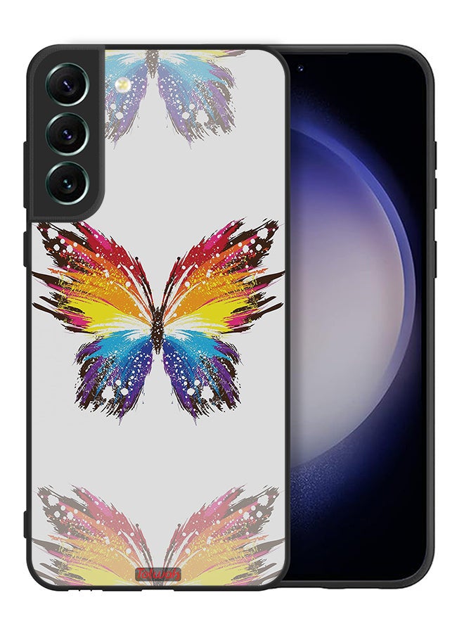 Tolwak Samsung Galaxy S21 FE 5G Protective Case Cover Digital Art Simple Background Minimalism Butterfly - Image 2
