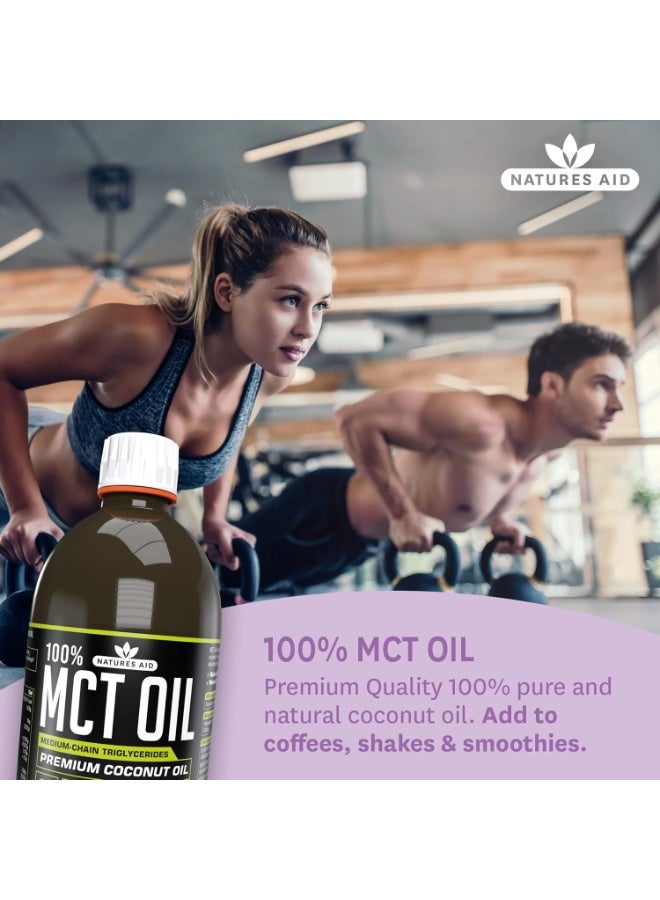 Natures Aid Mct Oil 100% 500 ML - Image 4