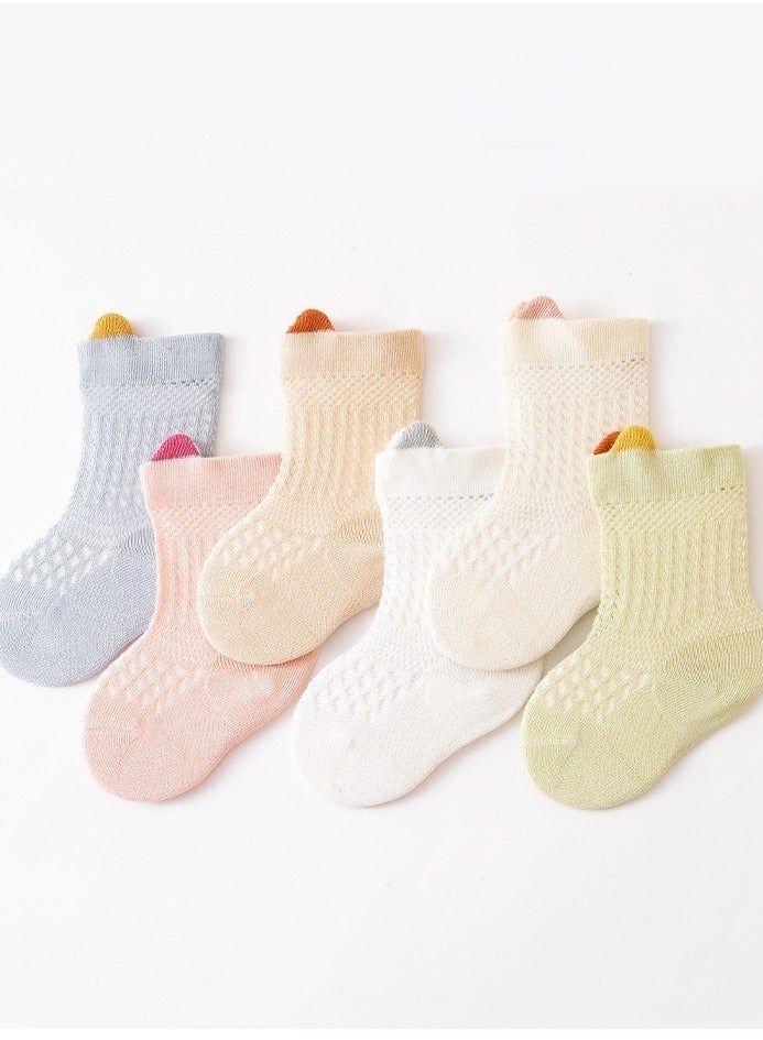 Premium Baby Socks - Ultra-Soft Long-Staple Cotton, OEKO-TEX Certified, Breathable & Non-Irritating - Image 1