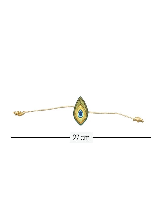 KOLOROBIA KRISHNA Adorable Embroidery Rakhi For Kids - Image 3