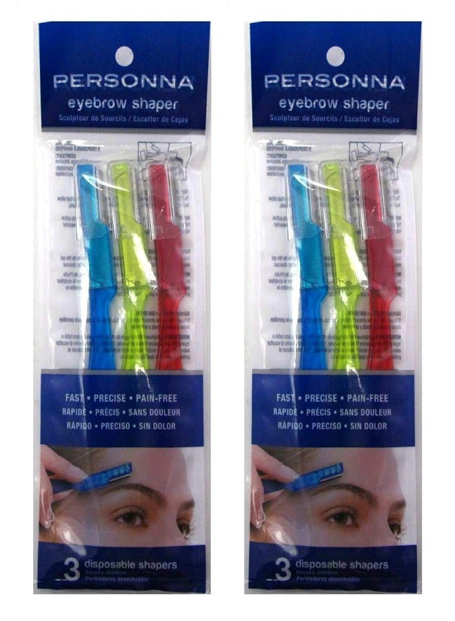Personna Eyebrow Shapers 3 Count (2 Pack) - Image 1