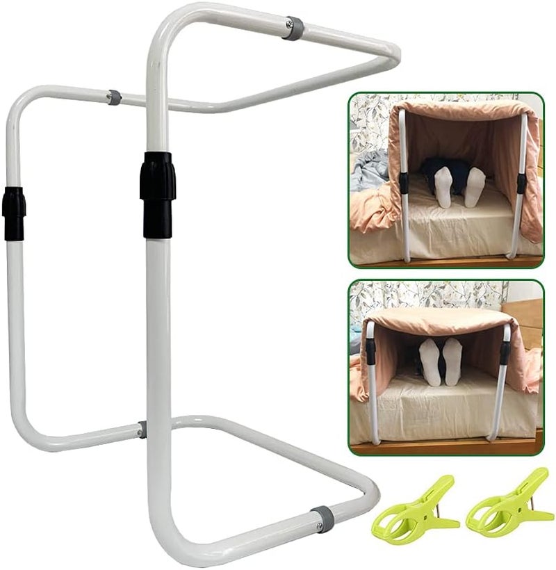 Zelen Blanket Lifter Foot Surgery Tent Cradle Bed Sheet Lifter Blanket Lift Bar Support Medical Tent Adjustable Bed Foot Protector for Feet Ankle Surgery Recovery Arthritis Leg Cramps Gout Care - Image 1