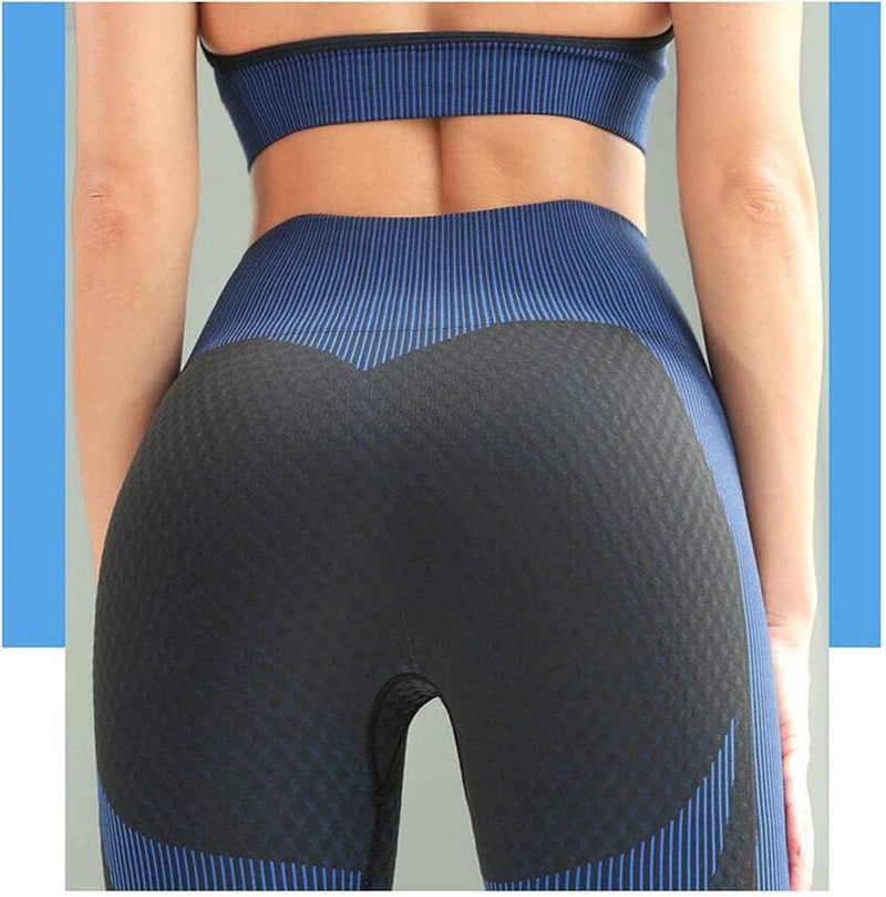 Veriliss 3pcs Seamless Outfit Workout Sets Gym for Women, Fitness Sports School Running Clothes Yoga Sportswear - Image 4
