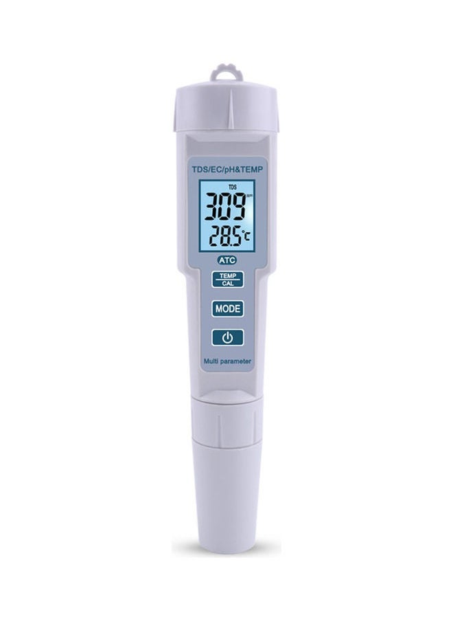 NIBEMINENT 4 In 1 Water Quality Tester Grey  - Image 1
