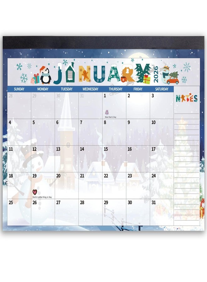 windrio 2024 2025 Desk Calendar Wall Calendars Doodle Letter, Large 17" x 12", November 2024- December 2025 Monthly Planner Desktop, 14-Months, Planning Organizing Home, School, Office, Thick Paper, Holiday, - Image 1
