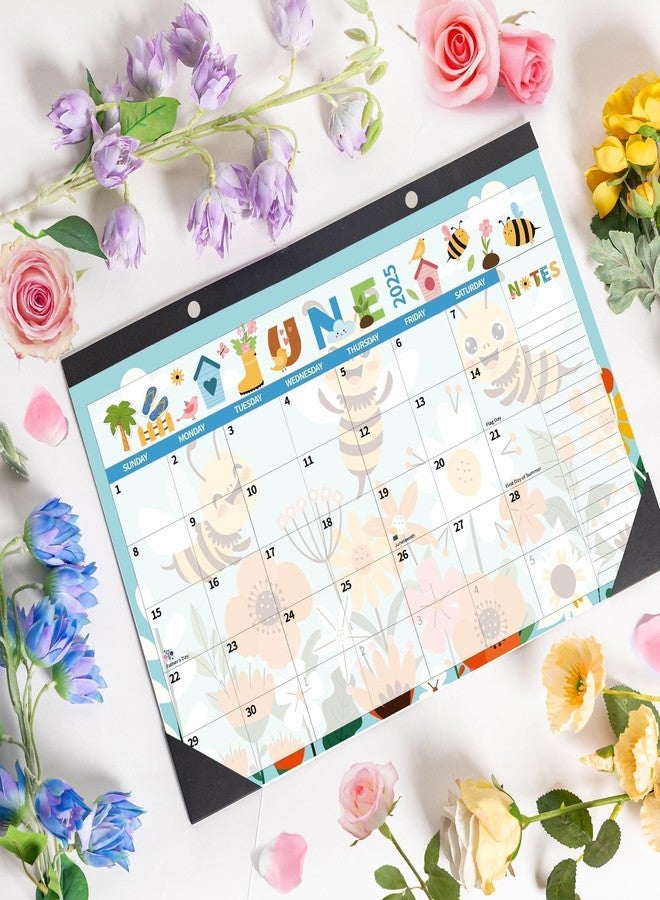 windrio 2024 2025 Desk Calendar Wall Calendars Doodle Letter, Large 17" x 12", November 2024- December 2025 Monthly Planner Desktop, 14-Months, Planning Organizing Home, School, Office, Thick Paper, Holiday, - Image 2