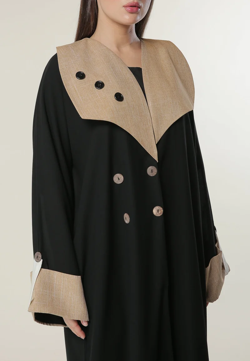 Moistreet  Flared Sleeve Abaya for Women | Best Price UAE