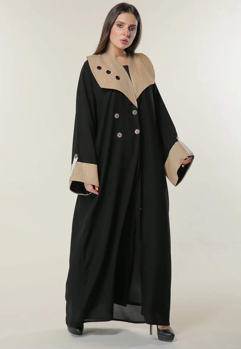 Moistreet  Flared Sleeve Abaya for Women | Best Price UAE