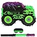 kedaijin Green and Purple Monster Truck Pinata Car Pinata with Stick and Blindfold for Kids Boys Monster Truck Racing Car Birthday Party Supplies Decorations Carnival Party Favors157511236 InchSmall - Image 3
