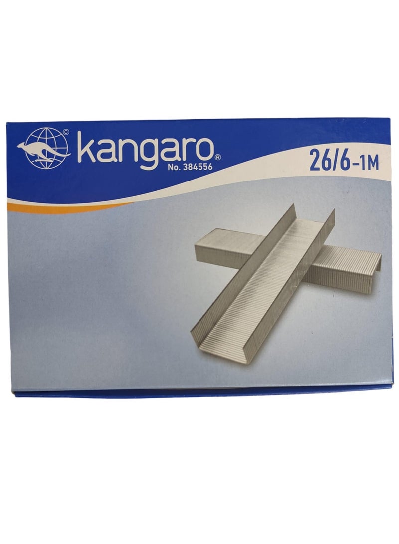 Kangaro Kangaro - 26/6 Staples (1m, Set of 20 Boxes) - Image 3
