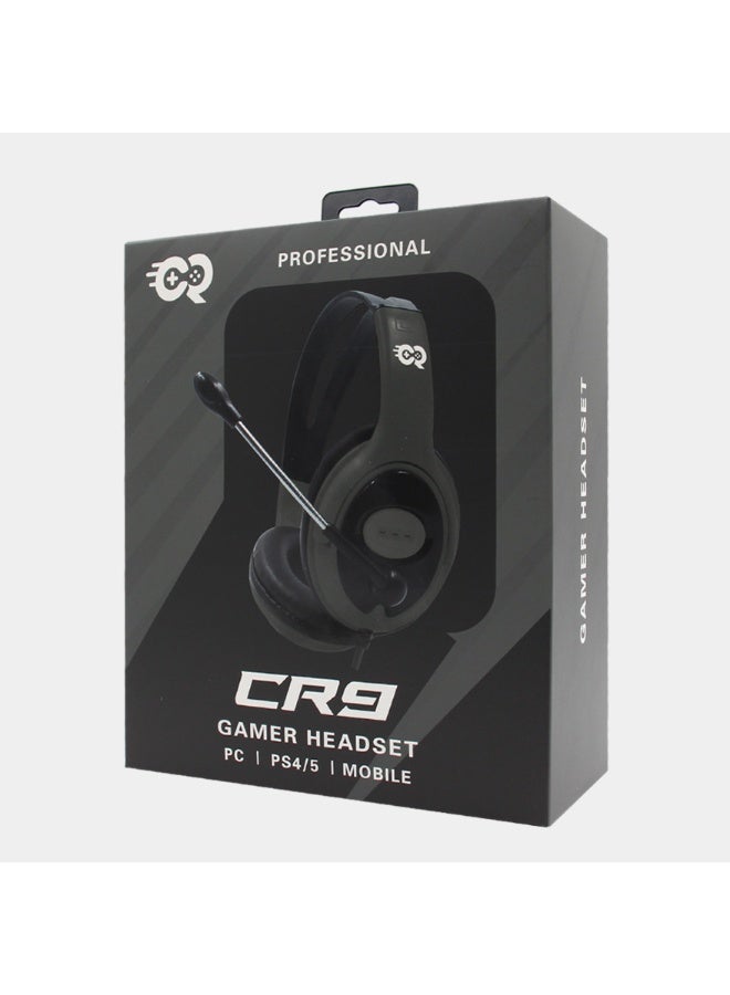 CR Gaming Gamer Headset CR9 Black - Image 2