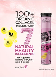 MAKALU Makalu One With Nature Skin N Bones Effervescent Tablets 100% Organic, Sugar Free, Vegan Pack Of 1  - Image 4