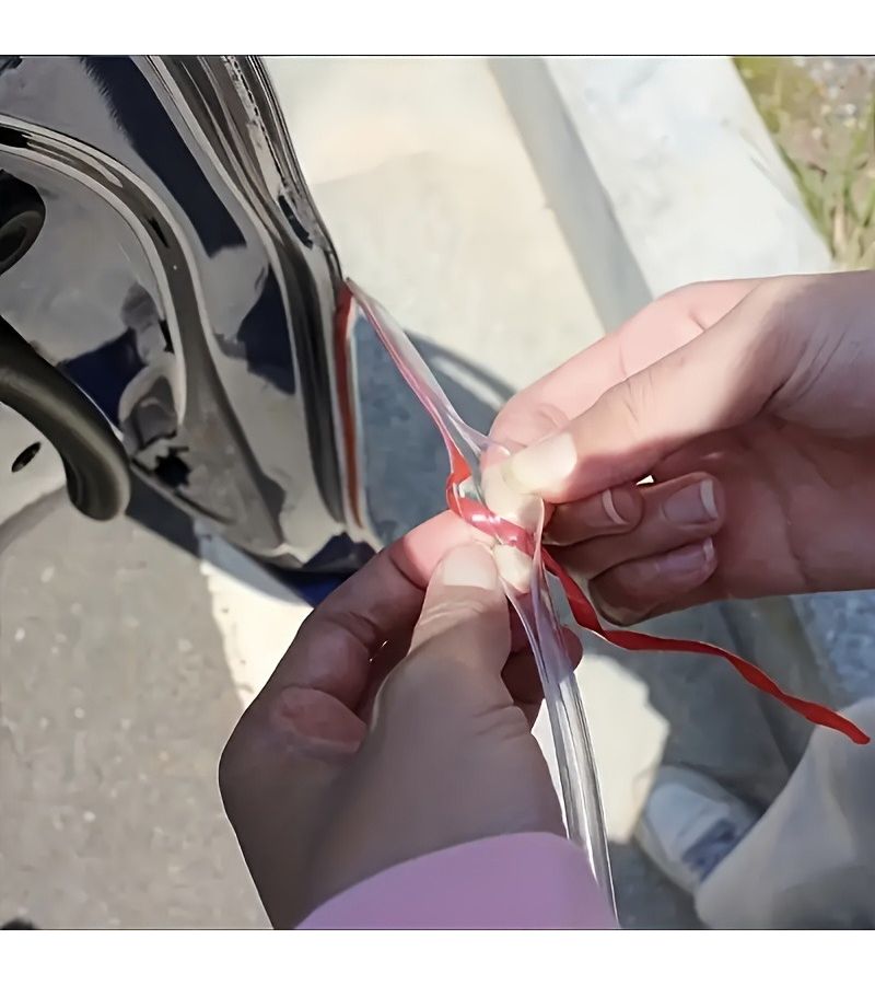 Universal Transparent Car Door Side Anti Collision Strip 1 Roll Scratch Protection For All Car Models - Image 3