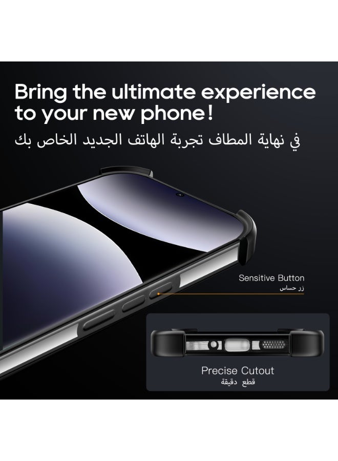 فم الأم غلاف هاتف شاومي ريدمي نوت 14 برو 5G، غطاء هاتف شفاف مُدرَّع من السليكون الناعم، غلاف كريستالي رفيع مقاوم للصدمات من مادة TPU الجيلاتينية الشفافة مُخصص لـ شاومي ريدمي نوت 14 برو 5G - Image 2