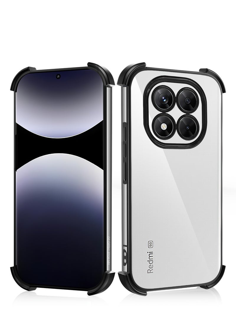 فم الأم غلاف هاتف شاومي ريدمي نوت 14 برو 5G، غطاء هاتف شفاف مُدرَّع من السليكون الناعم، غلاف كريستالي رفيع مقاوم للصدمات من مادة TPU الجيلاتينية الشفافة مُخصص لـ شاومي ريدمي نوت 14 برو 5G - Image 1