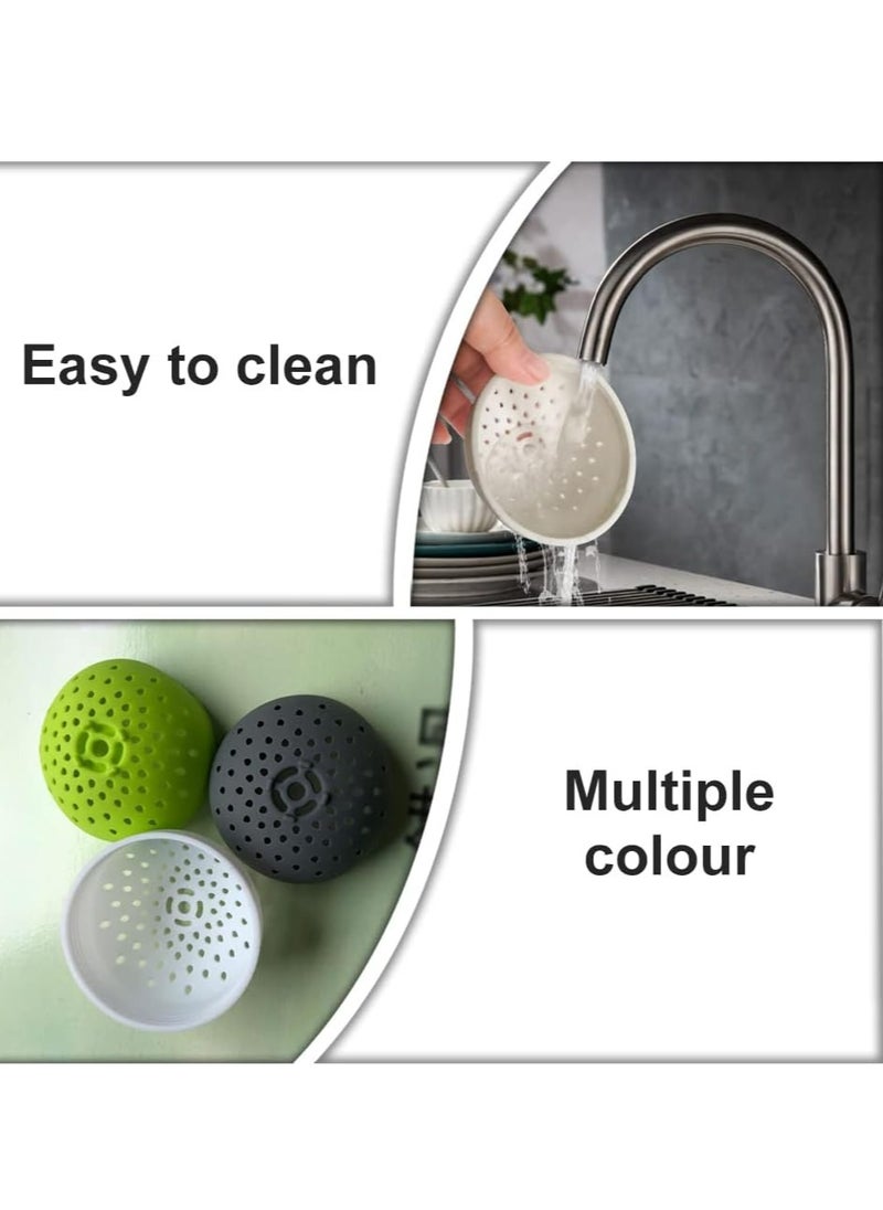 Oasisgalore - 3 Pcs Silicone Can Filter，Multipurpose Mini Can Colander Silicone Can Strainer for Kitchen - Image 1