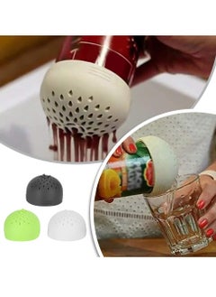 Oasisgalore 3 Pcs Silicone Can Filter，Multipurpose Mini Can Colander Silicone Can Strainer for Kitchen  - Image 5