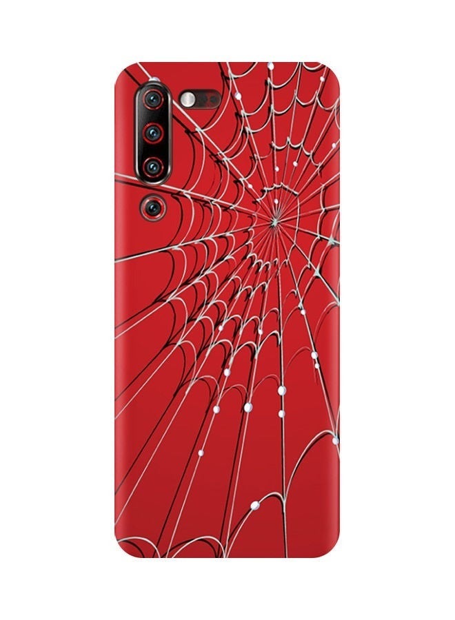 إيه إم سي ديزاين غطاء حماية واقٍ لهاتف لينوفو Z6 برو أحمر / أسود / أبيض