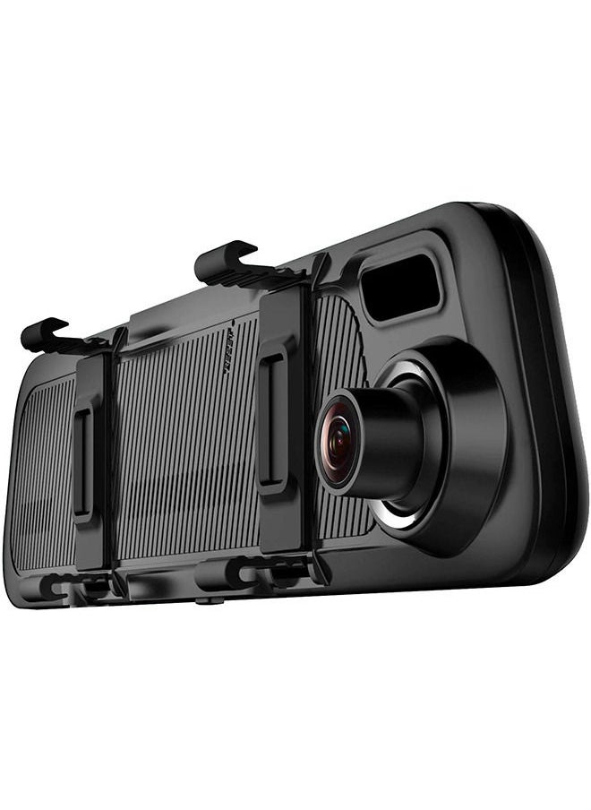 REXING - Rexing M2 2k Front And Rear Mirror Dash Cam With Smart Bsd Adas Gps - Black - Image 1