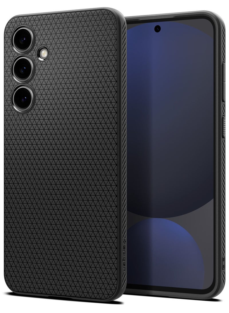 Spigen Liquid Air Samsung Galaxy S24 FE Case Cover - Matte Black - Image 1