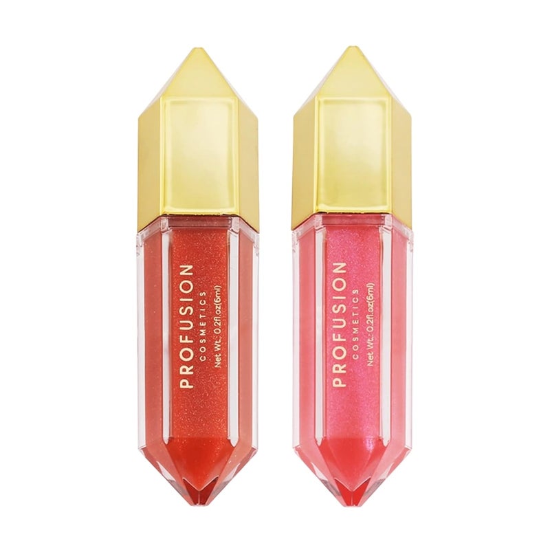 Profusion Cosmetics Lip Bouquet Nourishing Lip Gloss, Achieve Bewitching Halloween Pout with This Soft Matte Finished Hydrating Duo