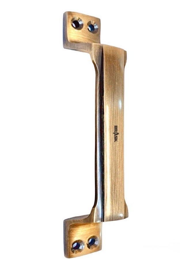 BRASK" Brass Window Handle NO. 301 | Brass Cabinet Handle | Drawer Handle | Door Handle with Screws (5 Inches (125 mm), Pack of 10, Antique) - Image 4