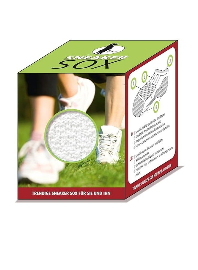 Premium Sneaker Sox White Size 36-38